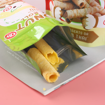Sacchetti a chiusura lampo di BRC dello zip del sacchetto dell'alimento di plastica impermeabile di imballaggio per alimenti
