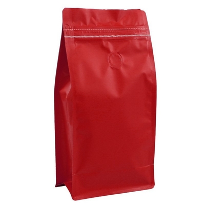 Sacchetto d'imballaggio d'imballaggio del tè della borsa del fondo piatto del caffè 1000g del di alluminio con la valvola