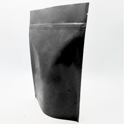 Sacchetto della serratura dello zip della saldatura a caldo 16oz del di alluminio che imballa 450g Matte Black Stand Up Pouch
