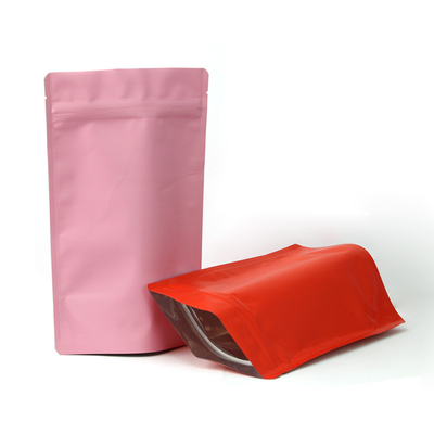 Prova di alluminio dell'odore del sacchetto del becco di Matt Gravure 50g del foglio di alluminio dello zip della borsa bianca della serratura