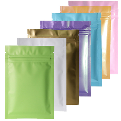 Foglia di fumo d'imballaggio a chiusura lampo Wra smussato del sigaro della canapa del di alluminio 1oz