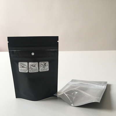 Il CR resistente delle borse del bambino risigillabile del fiore BRC esce la guarnizione a chiusura lampo della presa del sacchetto di 60mic Mylar