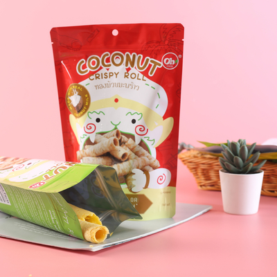 Sacchetti a chiusura lampo di BRC dello zip del sacchetto dell'alimento di plastica impermeabile di imballaggio per alimenti
