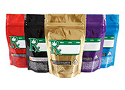 la chiusura lampo della chiusura lampo 250g sta sul sacchetto