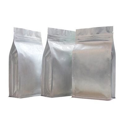 Sacchetto del fondo piatto della valvola 1kg del commestibile con la polvere di Morinaga della chiusura lampo