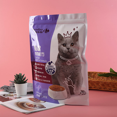 Cibo per cani amichevole di Matte Foil Mylar Zipper 20g Eco che imballa imballaggio per alimenti bagnato