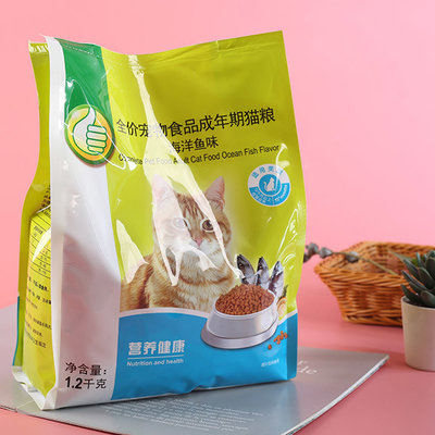 Alimento per animali domestici riciclabile della serratura 12kg dello zip che imballa le borse d'imballaggio dell'ossequio del cane 600g