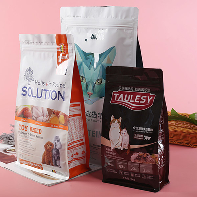Matt Pet Food Packaging Bag lucido