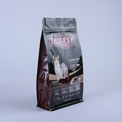 L'imballaggio creativo di 1KG 2.5KG per il cane tratta il biscotto per cani 2KG che imballa la guarnizione laterale otto