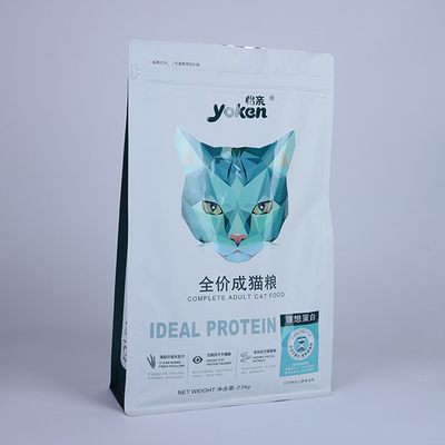 supporto d'imballaggio del fondo piatto della borsa 1000g dell'alimento per animali domestici 0.5kg sul sacchetto
