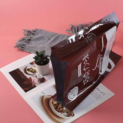 Sacchetti di plastica dell'involucro dell'imballaggio del cioccolato della proteina 60mic del di alluminio piccoli per i biscotti