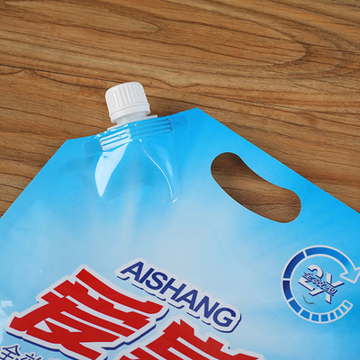 becco dell'angolo del sacchetto dell'imballaggio dell'acqua del sacchetto dell'imballaggio del detersivo 500Ml
