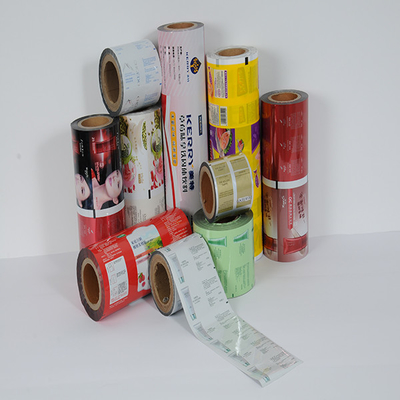 Rotolo di film della bustina di imballaggio per alimenti Rilm laminato di plastica OPP flessibile Matt Metalized