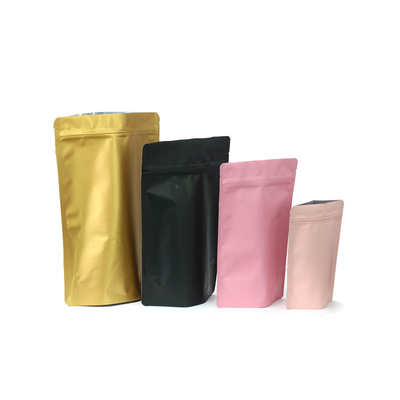Borsa di plastica d'argento del foglio di alluminio di Mylar dello zip di Matt Light Food 50g dei sacchetti di alluminio della serratura