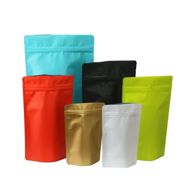 di alluminio di Matte Black Stand Up 50g 100g che imballa l'alimento della serratura dello zip di stoccaggio di Doypack Mylar