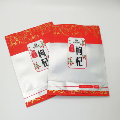 Sacchetti a chiusura lampo olografici risigillabili bianchi di Doypack Matte Food Storage Foil Pouch
