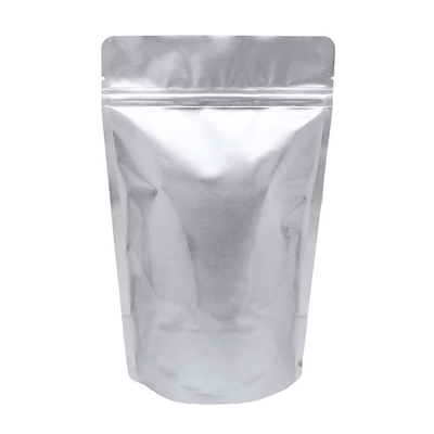La chiusura lampo risigillabile nera della chiusura lampo 50g insacca la prova dell'odore di Mylar sta sul sacchetto