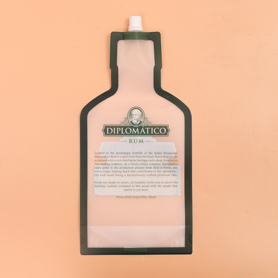 OPP ha laminato la stampa del sacchetto liquido 60mic del becco del supporto su per la bevanda